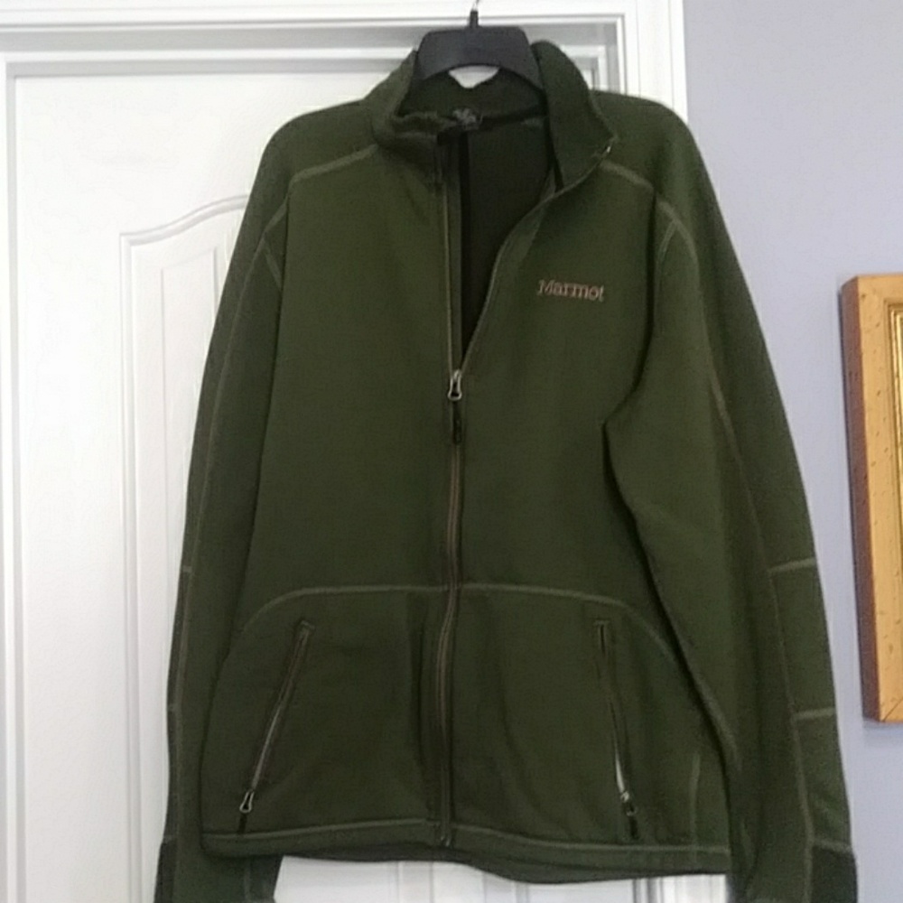 Marmot light weight zip up jacket